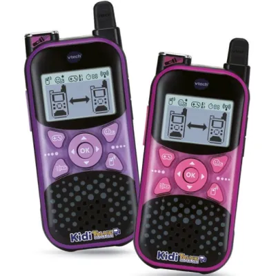 Walkie Talkie VTech KidiTalkie Explorer/ Rosa Y Purpura Walkie Talkie VTech KidiTalkie Explorer/ Rosa Y Purpura