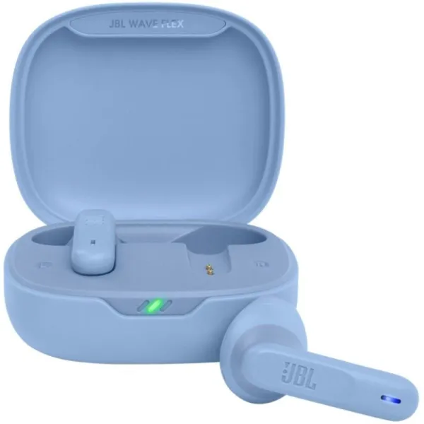 JBL Wave Flex Auriculares True Wireless Stereo (TWS) Dentro de oído Llamadas/Música/Deporte/Uso diario Bluetooth Azul