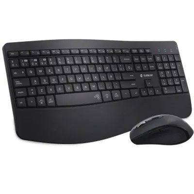 SUBBLIM Teclado con ratón COMBO DUAL OFFICE PROWAVE BLACK
