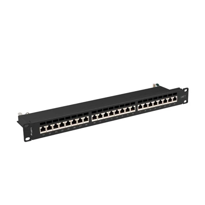 Lanberg PPS7-1024-B panel de parcheo 1U