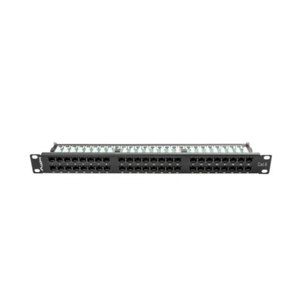 Lanberg PPU6-1048-B panel de parcheo 1U