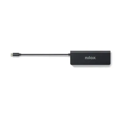 Nilox docking station usbc 8 en 1 dual 4k 1000mbps
