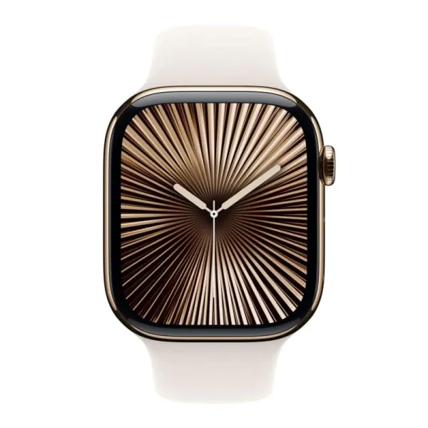 Apple Watch Series 10 OLED 46 mm Digital 416 x 496 Pixeles Pantalla táctil 4G Oro Wifi GPS (satélite)