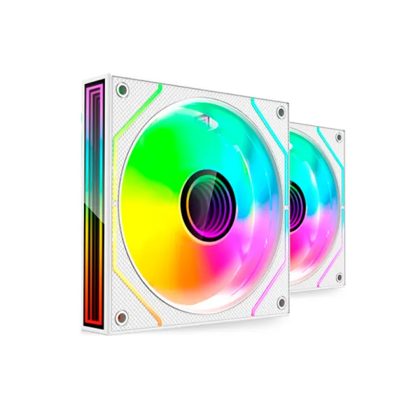 Kit 2 Ventiladores Auxiliar Mf-3d Prox2r Blanco Mars Gaming