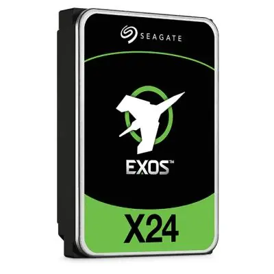 Seagate Exos X24 disco duro interno 16 TB 7200 RPM 512 MB 3.5" Seagate Exos X24 disco duro interno 16 TB 7200 RPM 512 MB 3.5"