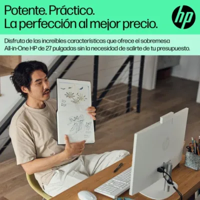 ORDENADOR ALL IN ONE HP 27-CR0075NS i5-1335U 27" FHD 16GB ORDENADOR ALL IN ONE HP 27-CR0075NS i5-1335U 27" FHD 16GB