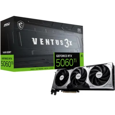 MSI Ventus 3x OC GeForce RTX 5060 Ti 16GB GDDR7