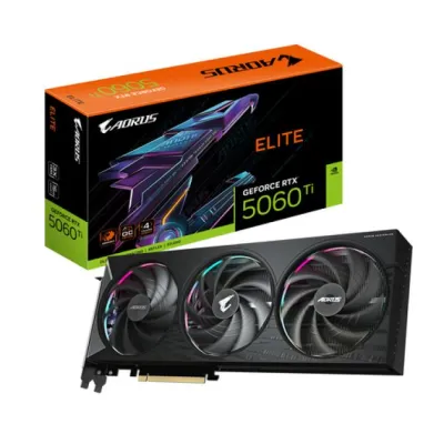 Gigabyte AORUS GeForce RTX 5060 Ti Elite RGB OC 16GB GDDR7