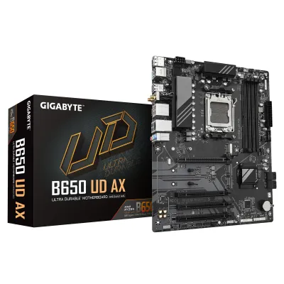 GIGABYTE B650 UD AX Placa Base - Compatible con CPUs AMD Ryzen