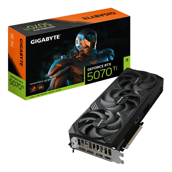 Gigabyte GeForce RTX 5070 Ti Windforce 3 OC 16GB GDDR7
