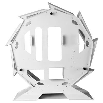 Caja Microatx Gaming Mars Gaming Mcorb White Diseño Esferico