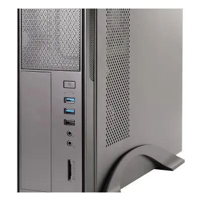 Unykach Caja Slim MATX 2010 Negra USB 3.0 con Fuente SFX 300W