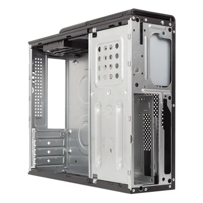 Unykach Caja Slim MATX 2010 Negra USB 3.0 con Fuente SFX 300W