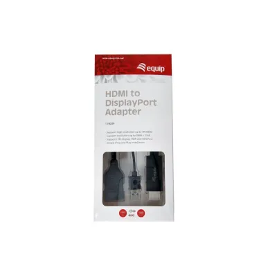 Equip 119039 Adaptador HDMI a Displayport Hembra con HDCP 2.2 Equip 119039 Adaptador HDMI a Displayport Hembra con HDCP 2.2