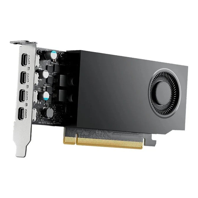 PNY Quadro Nvidia RTX A400 perfil bajo 4GB GDDR6 con 4x mDP