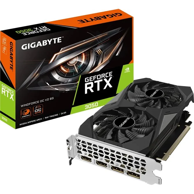 Gigabyte GeForce RTX 3050 6GB WindForce 2 OC V2 6GB GDDR6