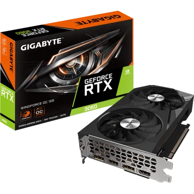 Gigabyte GeForce RTX 3060 Windforce 2 OC 12GB GDDR6 Rev. Gigabyte GeForce RTX 3060 Windforce 2 OC 12GB GDDR6 Rev.