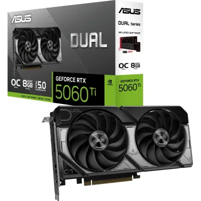 Asus DUAL GeForce RTX 5060 Ti OC 8GB GDDR7