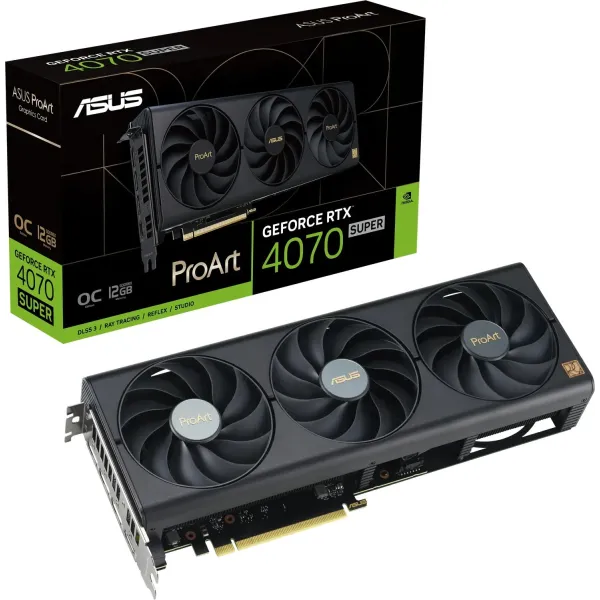 Asus ProArt GeForce RTX 4070 SUPER OC 12GB GDDR6X