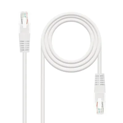 Nanocable Cable de Red RJ-45 UTP AWG24 Cat.6 50cm Blanco