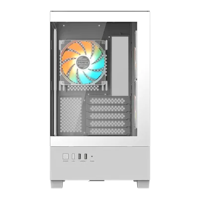 Gigabyte Aorus C201w Panoramic ICE White RGB Caja Gigabyte Aorus C201w Panoramic ICE White RGB Caja