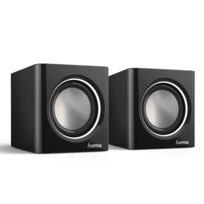 Hama Altavoces Sonic Mobil 185 3W 2.0, control de volumen, USB