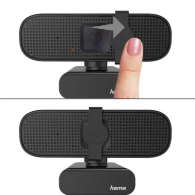 Hama C-400 Webcam FHD 1080p 2Mp con micrófono y base clip Hama C-400 Webcam FHD 1080p 2Mp con micrófono y base clip