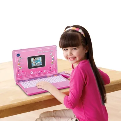 VTech Portatil Infantil Genio Máster Color Bilingüe Rosa VTech Portatil Infantil Genio Máster Color Bilingüe Rosa