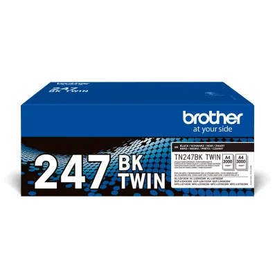 Brother TN-247 BK TWIN Pack DUO Tóner Negro x2 Brother TN-247 BK TWIN Pack DUO Tóner Negro x2