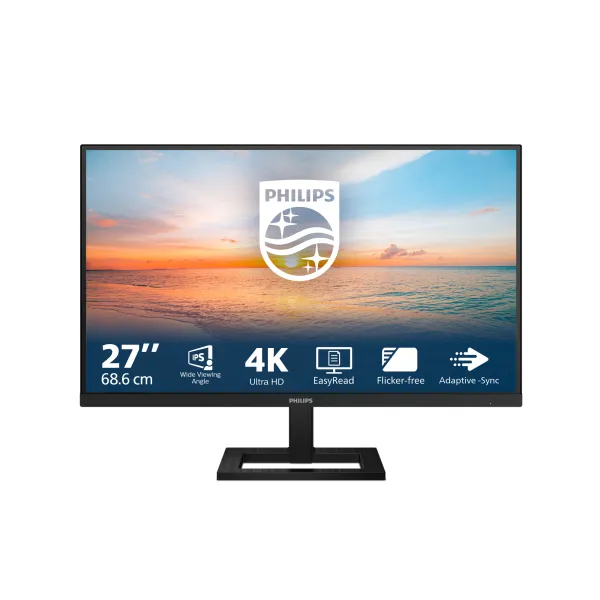Philips 27E1N1900AE/00 27" Monitor LED IPS UltraHD 4K USB-C