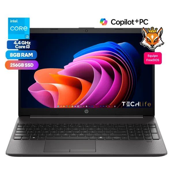 HP 250R G9 Intel Core i3-1315u 8GB 256GB SSD 15.6" FreeDOS