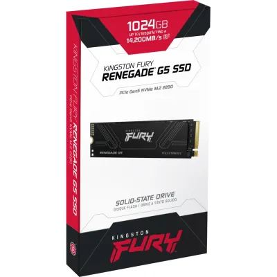 Kingston Fury Renegade G5 1TB SSD PCIe 5.0 x4 a 14200MB/s