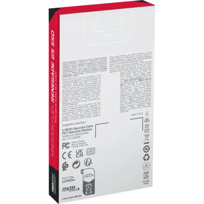 Kingston Fury Renegade G5 1TB SSD PCIe 5.0 x4 a 14200MB/s