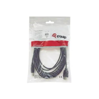 Cable Usb-a 2.0 A Usb-b 2m Color Negro
