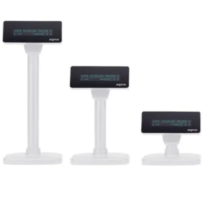 Visor TPV Approx appVFD01WH/ 2 líneas/ USB Visor TPV Approx appVFD01WH/ 2 líneas/ USB