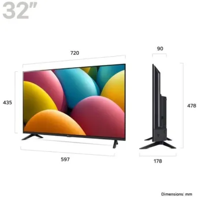 Televisor LG 32LR60006LA 32'/ Full HD/ Smart TV/ WiFi