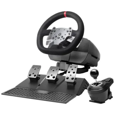 Volante con Pedales y Cambio de Marchas Manual Mars Gaming Volante con Pedales y Cambio de Marchas Manual Mars Gaming