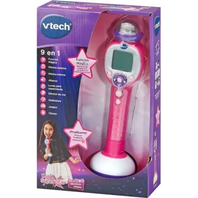 Micrófono Inalámbrico VTech Kidi SuperStar Dance Micrófono Micrófono Inalámbrico VTech Kidi SuperStar Dance Micrófono