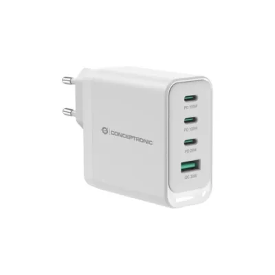 CARGADOR DE PARED QUICK CHARGE 3.0 PD PPS 3 PUERTOS USB-C 1