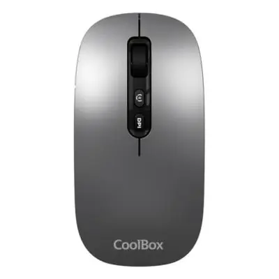 Raton Optico Wireless W02 Ia Gris Coolbox