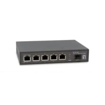 Switch Poe Level One Gep-0625 6p 2.5gbe 4p Poe 65w +1p Sfp+/10g Switch Poe Level One Gep-0625 6p 2.5gbe 4p Poe 65w +1p Sfp+/10g