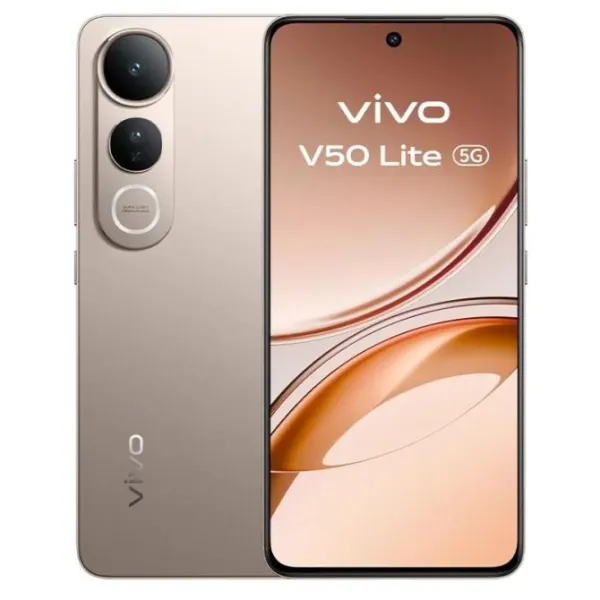 Vivo v50 lite 5g 6.77" amoled 8gb 256gb gold