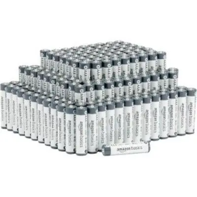 PILAS AAA ALCALINA AMAZON BASICS PACK DE 150 PILAS AAA ALCALINA AMAZON BASICS PACK DE 150
