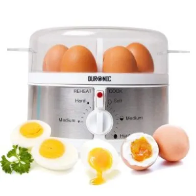 HERVIDOR PARA HUEVOS DURONIC PARA 7 HUEVOS TERMOSTATO Y MINUTERO HERVIDOR PARA HUEVOS DURONIC PARA 7 HUEVOS TERMOSTATO Y MINUTERO