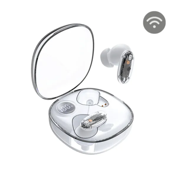 Auricular Gaming Bluetooth Mhib2 Semi-transparente Blanco Mars Gaming