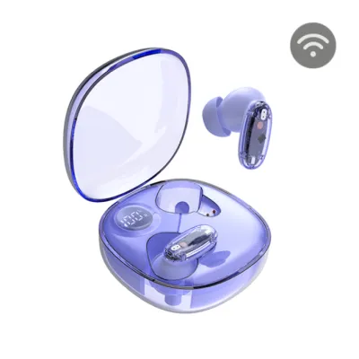 Auricular Gaming Bluetooth Mhib2 Semi-transparente Morado Mars Auricular Gaming Bluetooth Mhib2 Semi-transparente Morado Mars