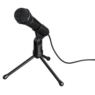 Hama MIC-P35 Micrófono con trípode, 3.5mm PC/Mac cable 2.5m Hama MIC-P35 Micrófono con trípode, 3.5mm PC/Mac cable 2.5m