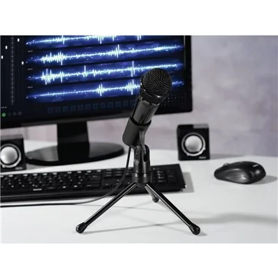 Hama MIC-P35 Micrófono con trípode, 3.5mm PC/Mac cable 2.5m Hama MIC-P35 Micrófono con trípode, 3.5mm PC/Mac cable 2.5m