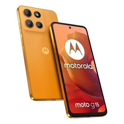 Motorola Moto G15 4G Naranja 128GB 4GB 6.7" 50Mpx MediaTek