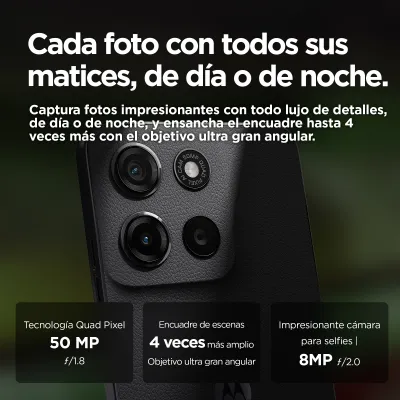 Motorola Moto G15 4G Gris 128GB 4GB 6.7" 50Mpx MediaTek Helio
